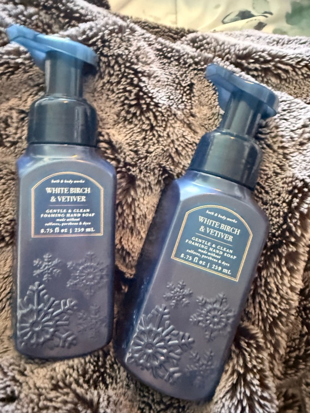 Bath & Body Works White Birch & Vetiver Foaming Hand Soap - 2 soaps